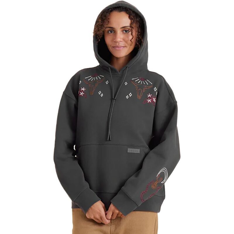 ローアク レディース アウター パーカー・スウェット Roark Hiker Hoodie Womens Faded Black ブラック