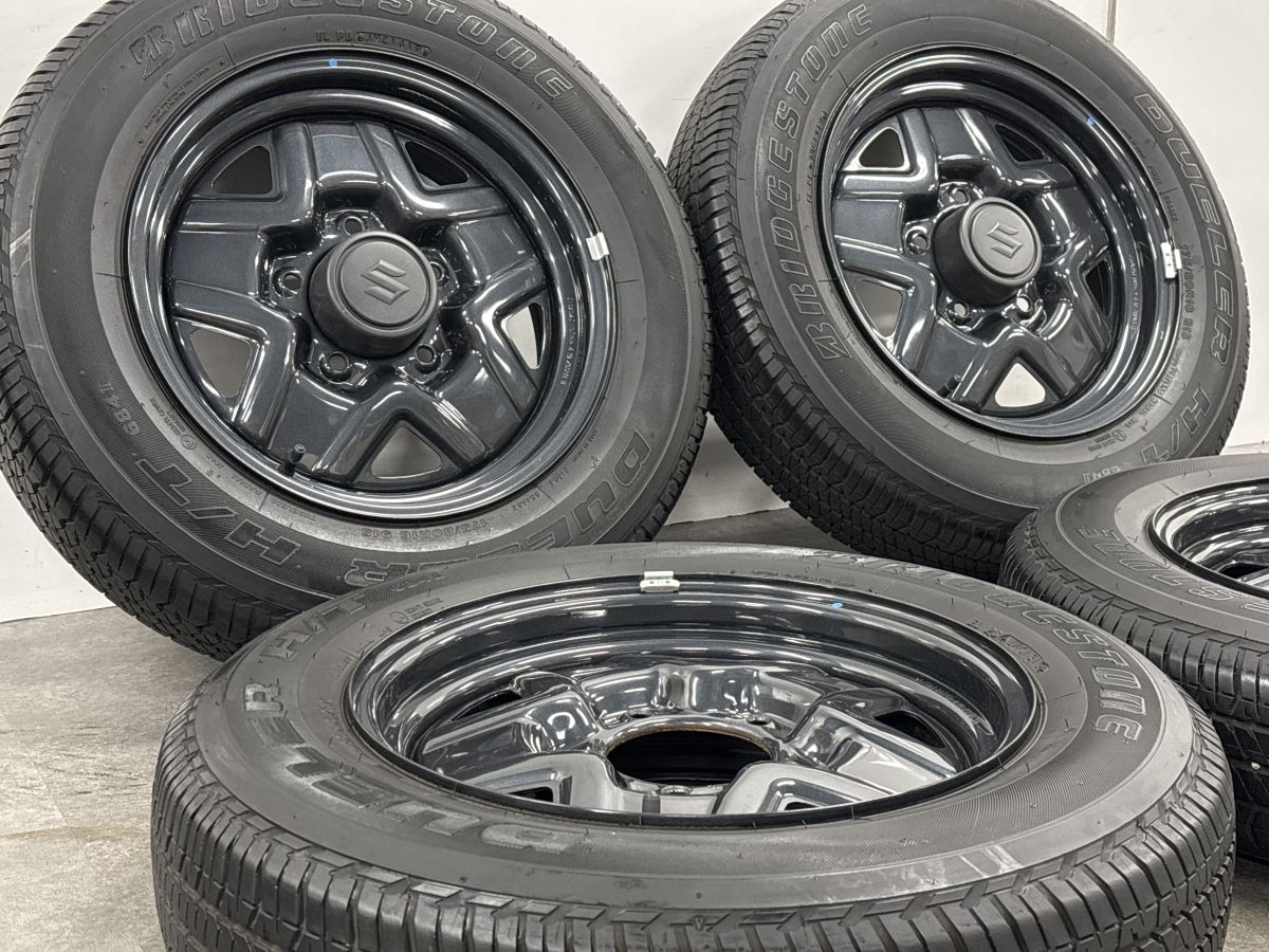 ホイール美品】スズキ JB64 ジムニー 純正 16in 5.5J +22 PCD139.7