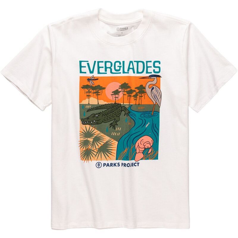 パークスプロジェクト レディース トップス Tシャツ Parks Project Everglades Tour Relaxed TShirt Womens Marshmallow