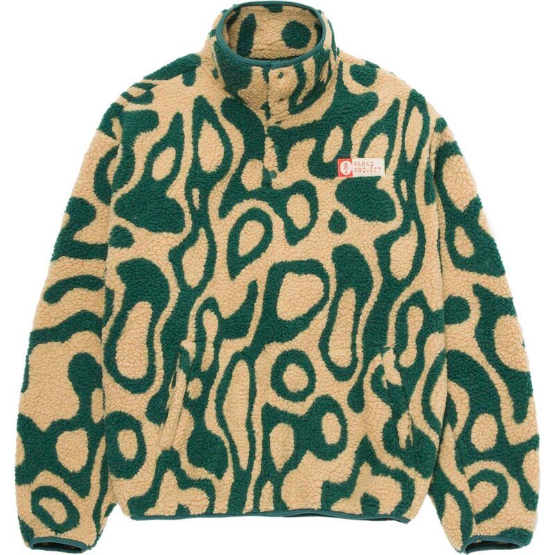 パークスプロジェクト メンズ アウター ジャケット・ブルゾン フリース Parks Project Geysers Trail Fleece Green グリーン