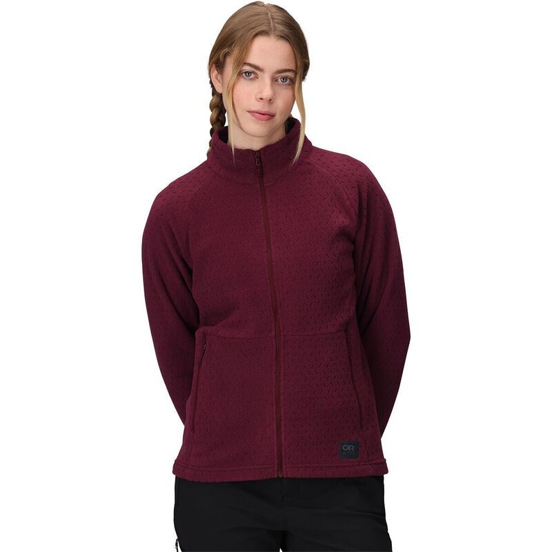 アウトドアリサーチ レディース アウター ジャケット・ブルゾン フリース ジャケット Outdoor Research Trail Mix XT Fleece Jacket Womens Winterberry