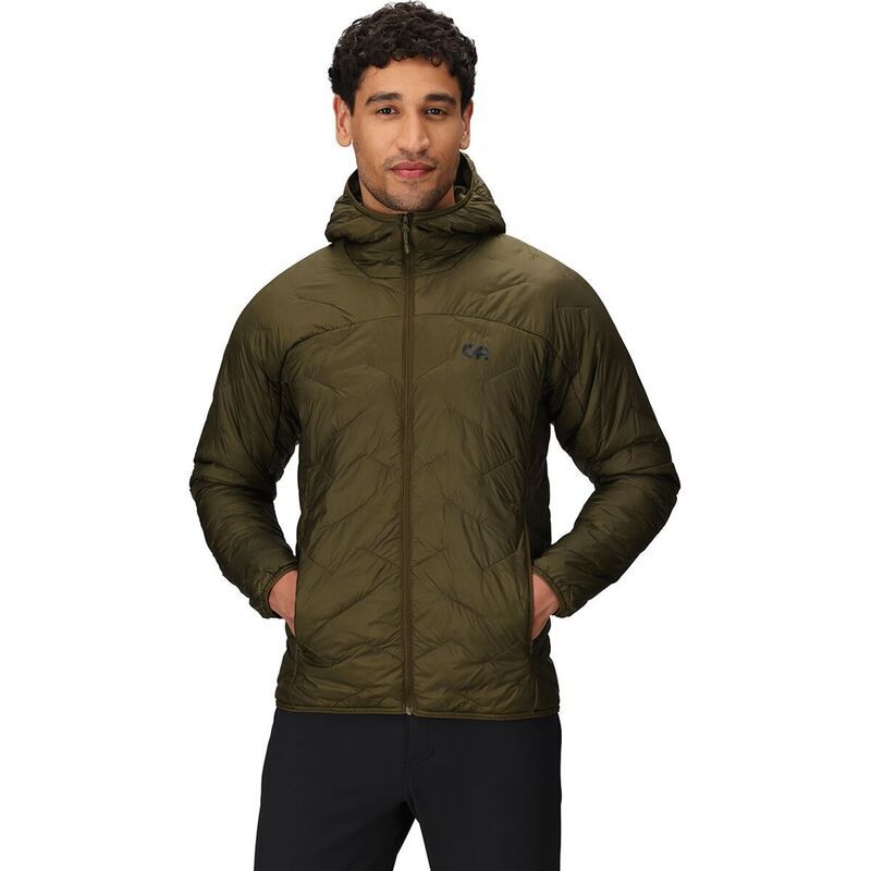 アウトドアリサーチ メンズ アウター ジャケット・ブルゾン パーカー Outdoor Research SuperStrand LT Hoodie Mens Dark Olive オリーブ