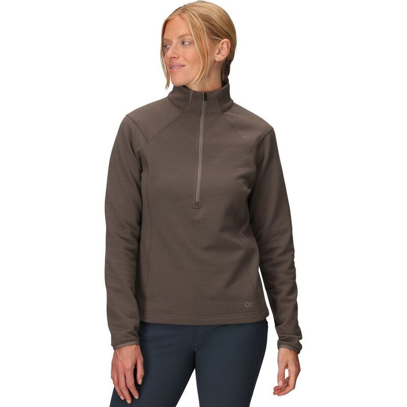 アウトドアリサーチ レディース アウター ジャケット・ブルゾン フリース Outdoor Research Crescent Fleece 12Zip Pullover Womens Sable