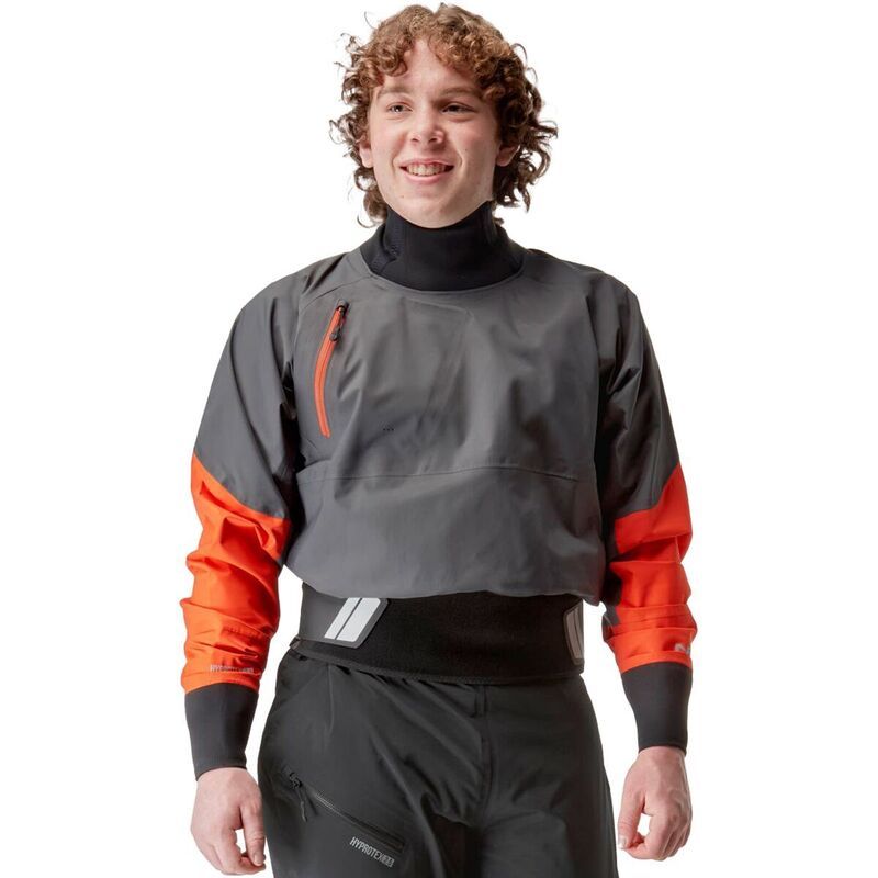 エヌアールエス メンズ アウター ジャケット・ブルゾン NRStratos ComfortNeck Paddling Jacket Mens Graphite グラファイト
