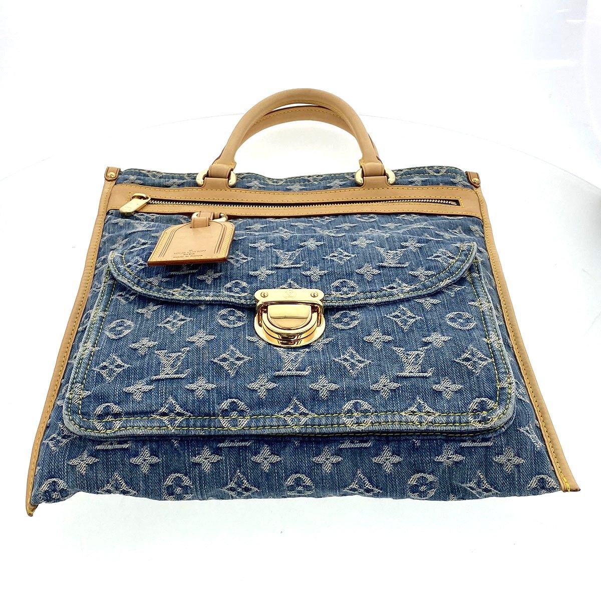 LOUIS VUITTON ルイ・ヴィトン フラット ショッパー トートバッグ 