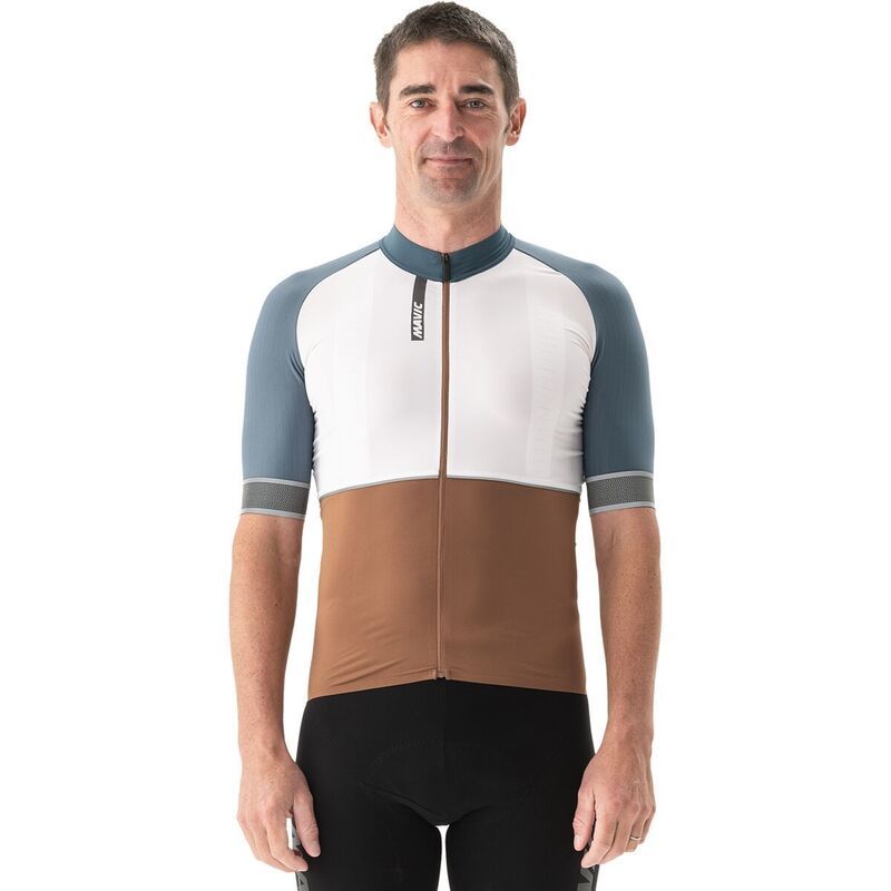 マビック メンズ トップス Tシャツ ジャージー Mavic Ksyrium Jersey Mens WhiteOrion Blue ホワイト