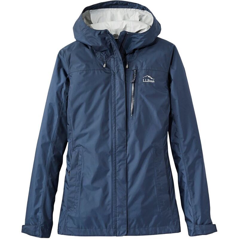 エルエルビーン レディース アウター ジャケット・ブルゾン ジャケット LLBean Trail Model Regular Rain Jacket Womens Nautical Navy ネイビー