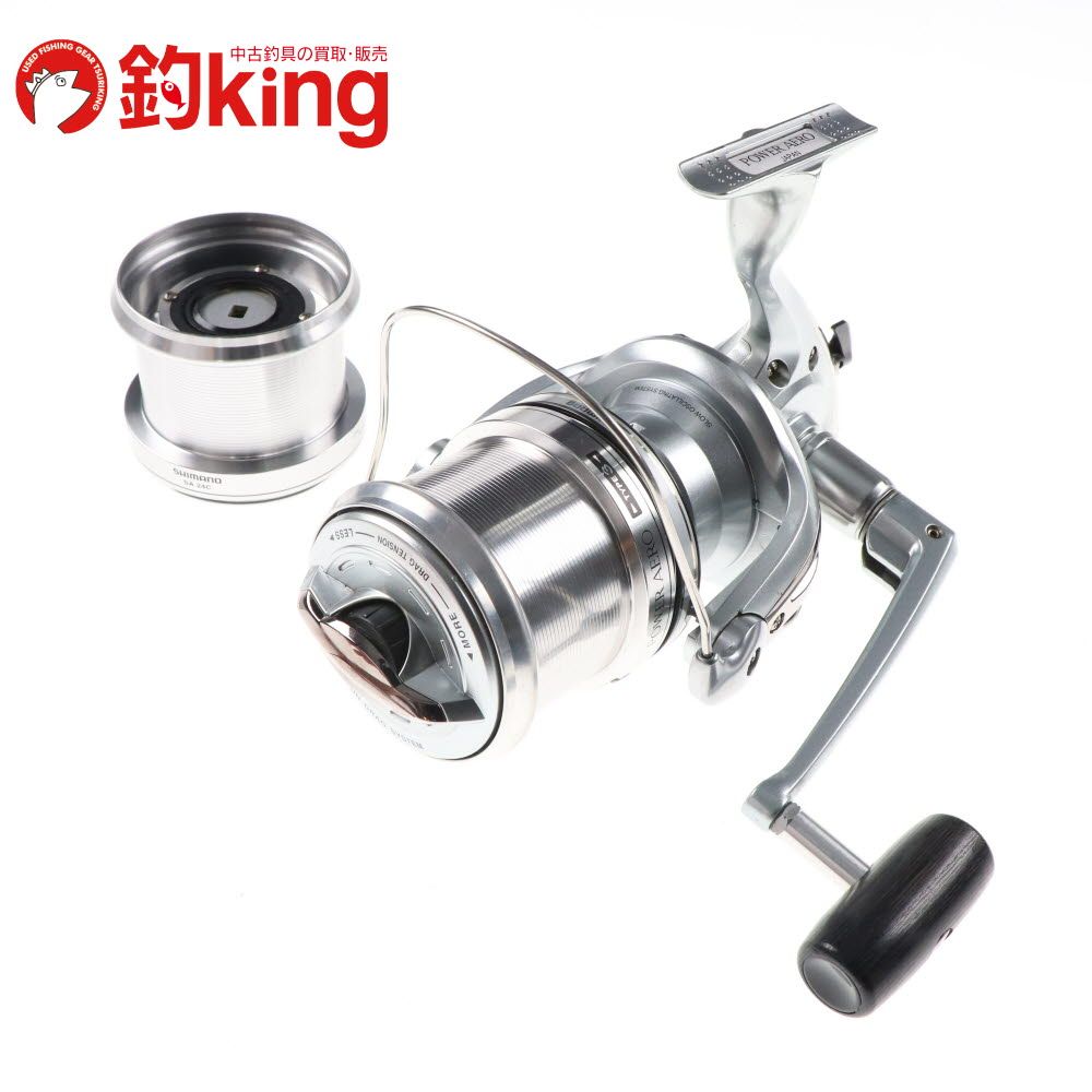 【中古/美品】 シマノ 03 パワーエアロ タイプ3 タイプ5替スプール付 /F215M ロッド リール ルアー 中古