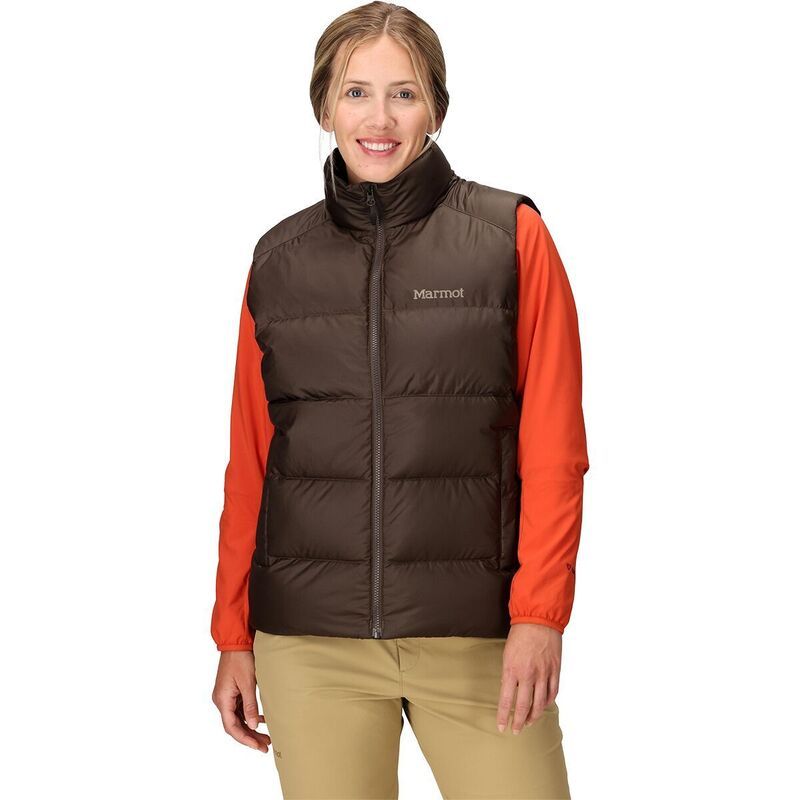 マーモット レディース トップス ベスト ダウン Marmot Guides Down Vest Womens Hickory Nut