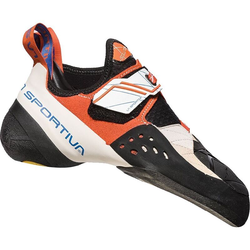 ラスポルティバ レディース シューズ スニーカー La Sportiva Solution Climbing Shoe Womens WhiteLily Orange ホワイト