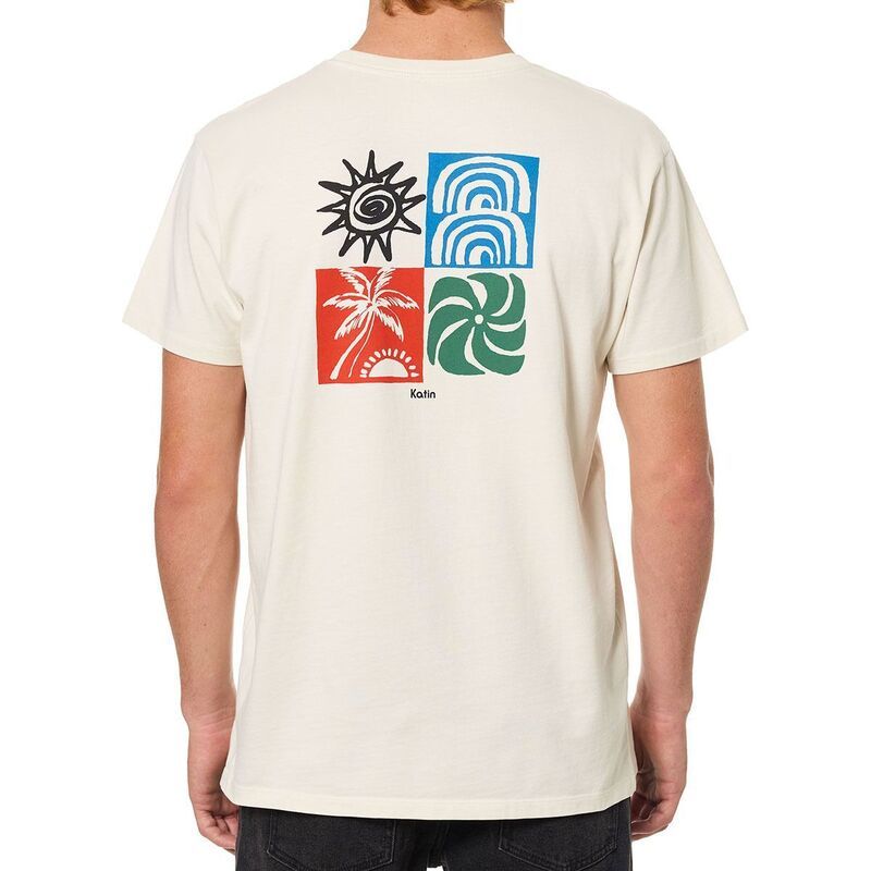 ケイティン メンズ トップス Tシャツ Katin Realm TShirt Mens Vintage White ホワイト