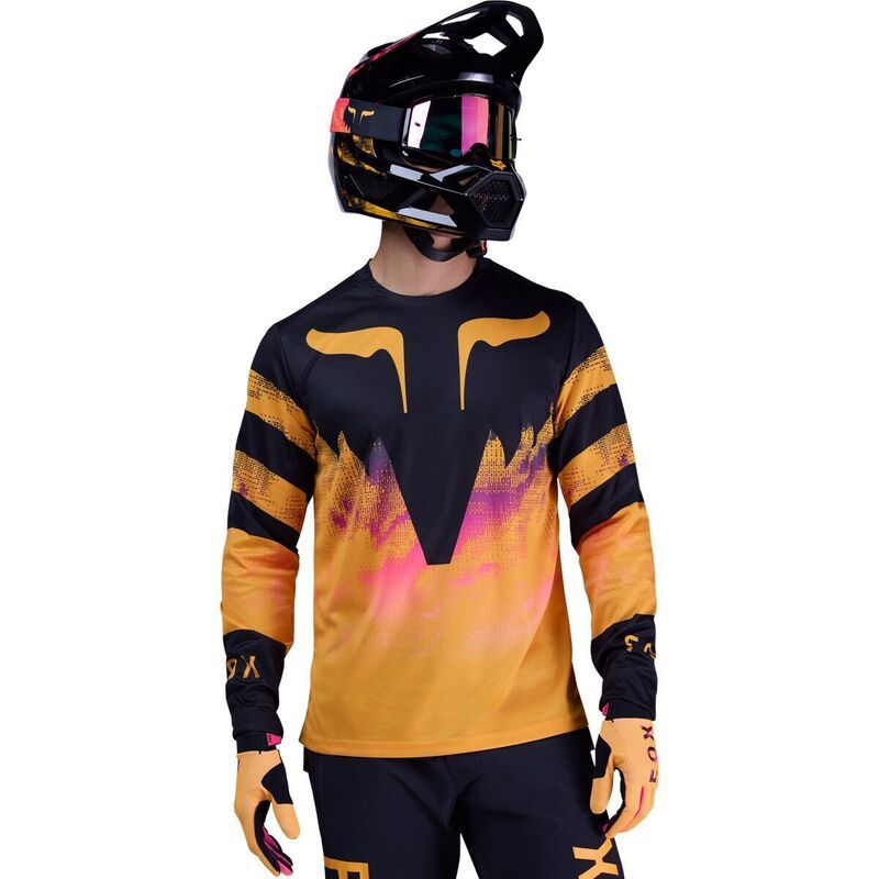 フォックスレーシング メンズ トップス Tシャツ ジャージー 長袖 Fox Racing Ranger LongSleeve Jersey Mens Tangerine タンジェリン
