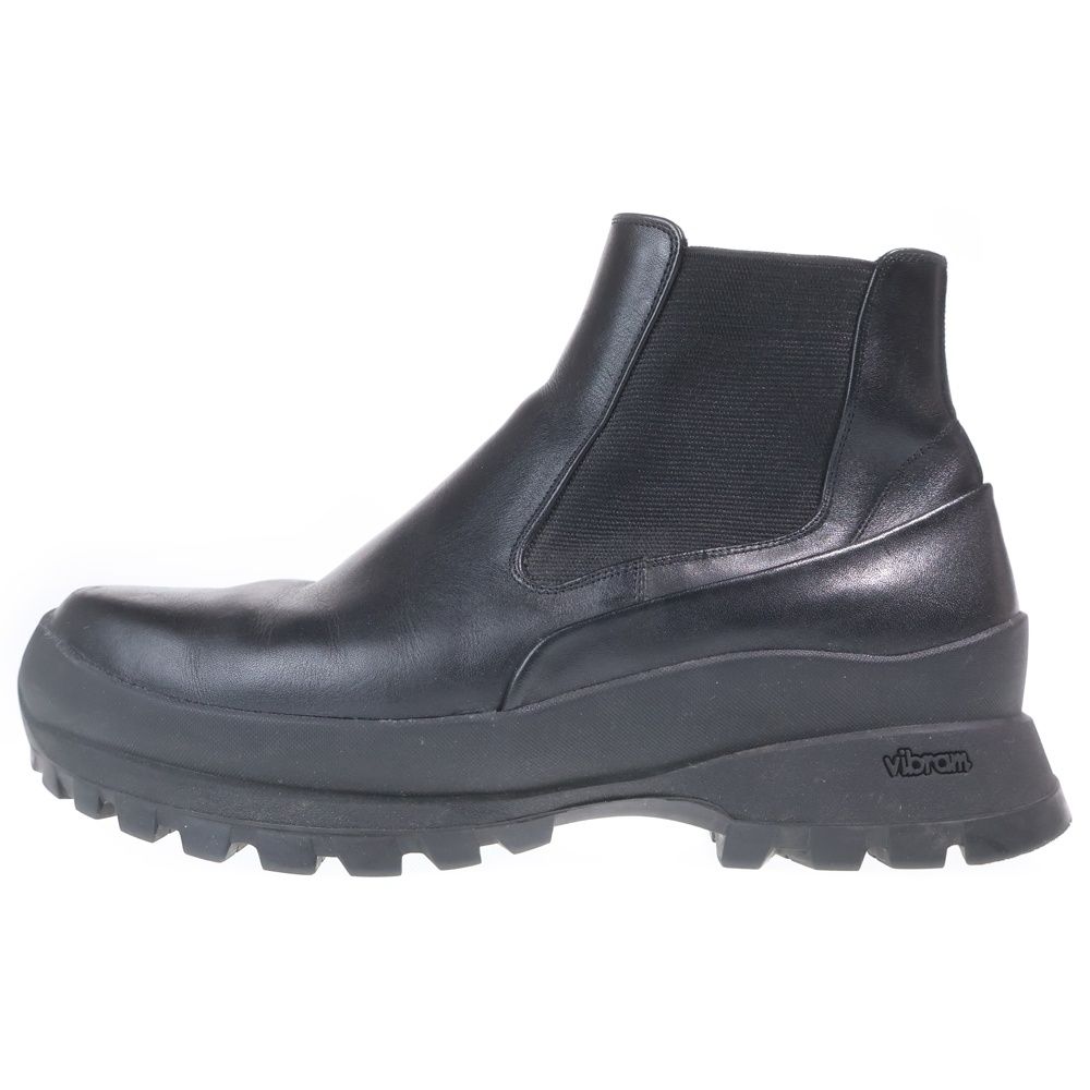foot the coacher (フットザコーチャー) BRISTOL SIDEGORE 2212014 ブリストル サイドゴア ミッドカット レザーブーツ ブラック