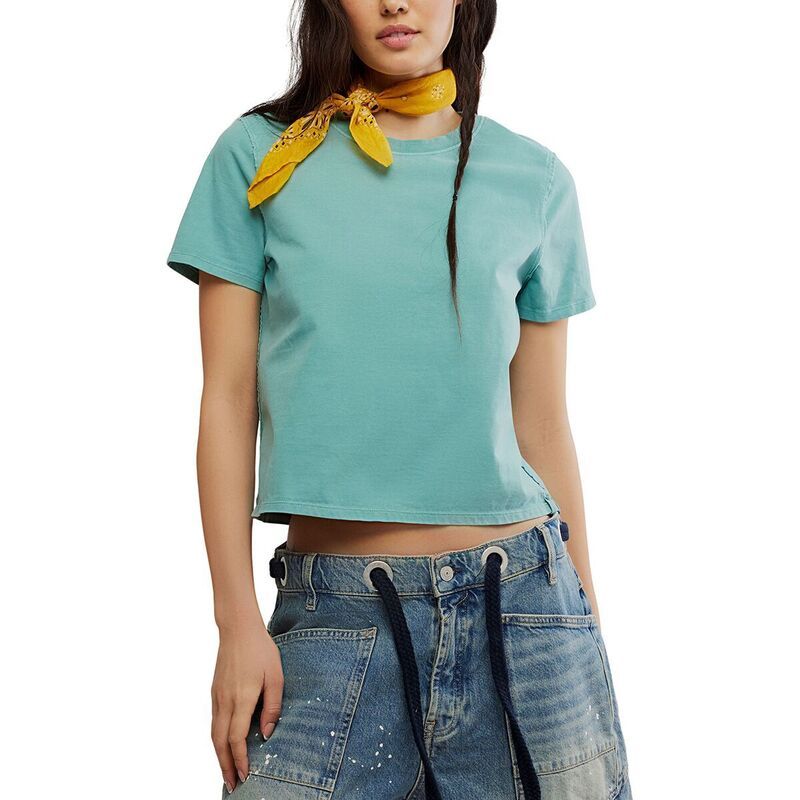フリーピープル レディース トップス Tシャツ Free People Everyday TShirt Womens Mineral Blue ブルー
