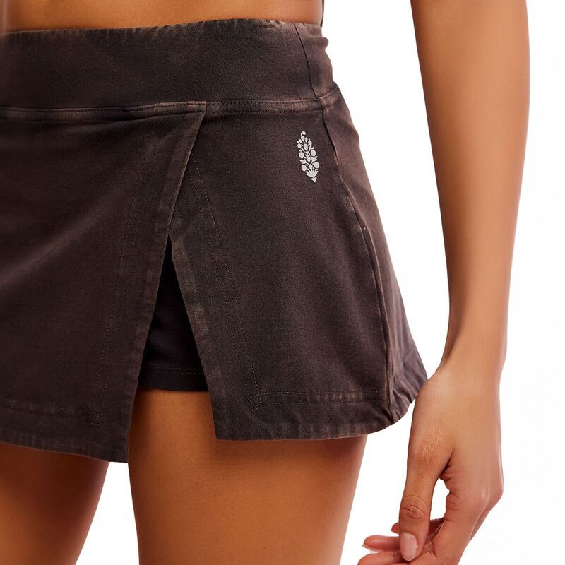フリーピープル レディース ボトムス ハーフパンツ・ショーツ ミニ FP Movement Hot Shot Mini Skort Womens Black ブラック