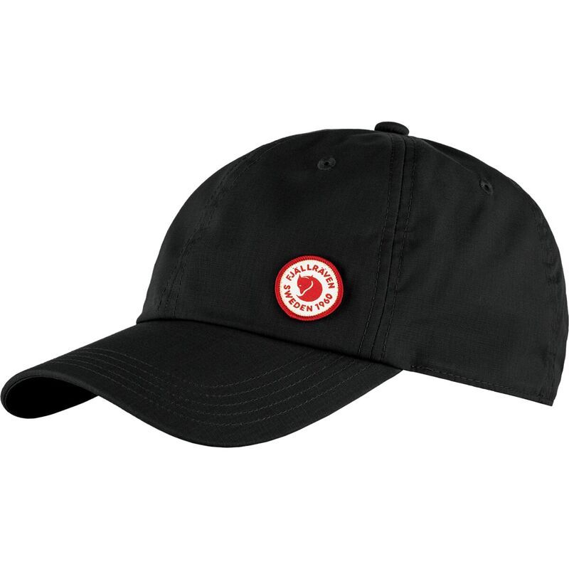 フェールラーベン メンズ アクセサリー 帽子 キャップ ロゴ Fjallraven Logo Cap Black ブラック