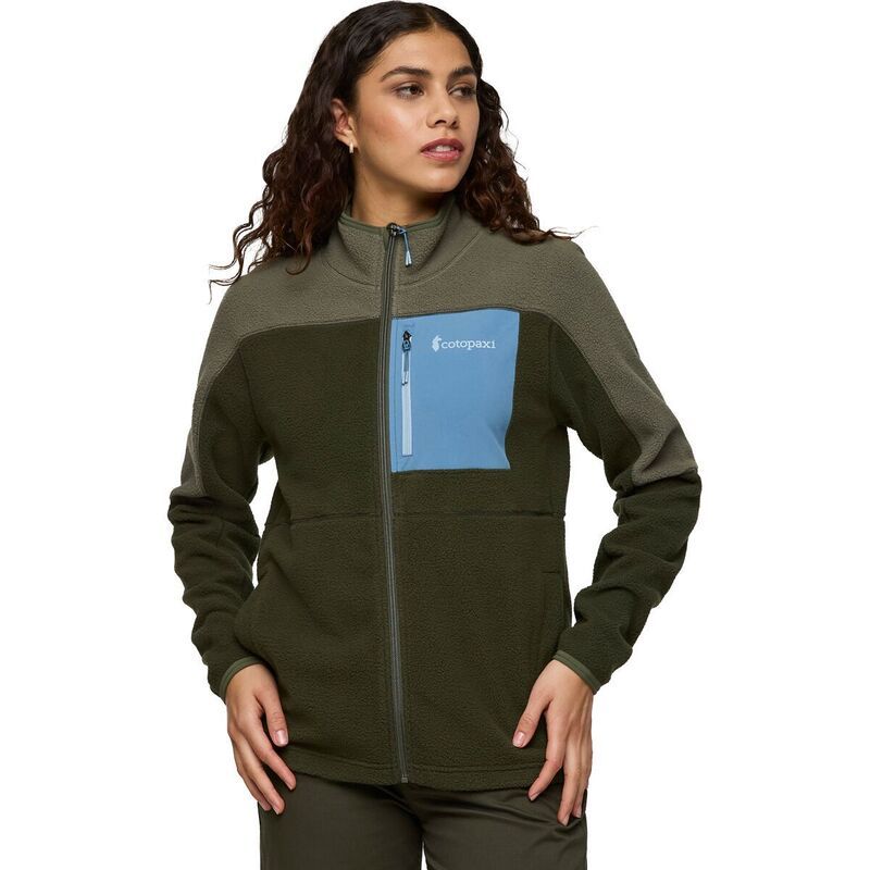 コートパクシー レディース アウター ジャケット・ブルゾン フリース ジャケット Cotopaxi Abrazo Fleece FullZip Jacket Womens FatigueWoods