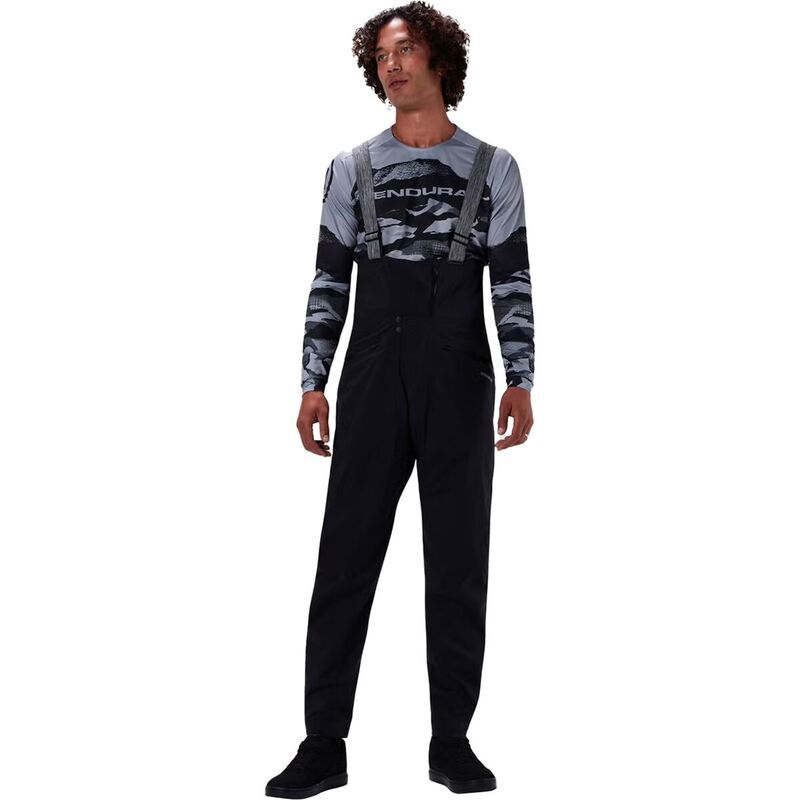 エンデュラ メンズ ボトムス ハーフパンツ・ショーツ Endura MT500 Waterproof Bib Pant Mens Black ブラック