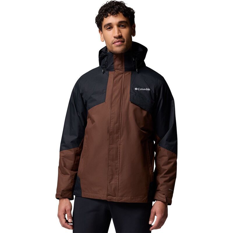 コロンビア メンズ アウター ジャケット・ブルゾン フリース ジャケット Columbia Bugaboo III Fleece Interchange Jacket Mens TobaccoBlack ブラック