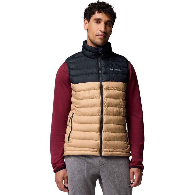 コロンビア メンズ トップス ベスト Columbia Powder Lite II Vest Mens CanoeBlack ブラック