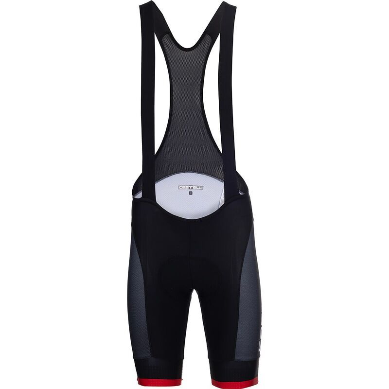 カステリ メンズ ボトムス ハーフパンツ・ショーツ Castelli Competizione 2 Limited Edition Kit Bibshort Mens BlackWhiteRed ホワイト