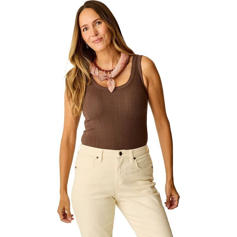 カーブデザイン レディース トップス タンクトップ Carve Designs Ever Tank Top Womens Espresso