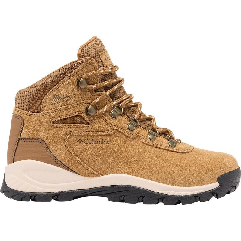 コロンビア レディース シューズ ブーツ・レインブーツ プラスサイズ ブーツ Columbia Newton Ridge Plus Waterproof Amped Hiking Boot Womens ElkDark Stone ストーン