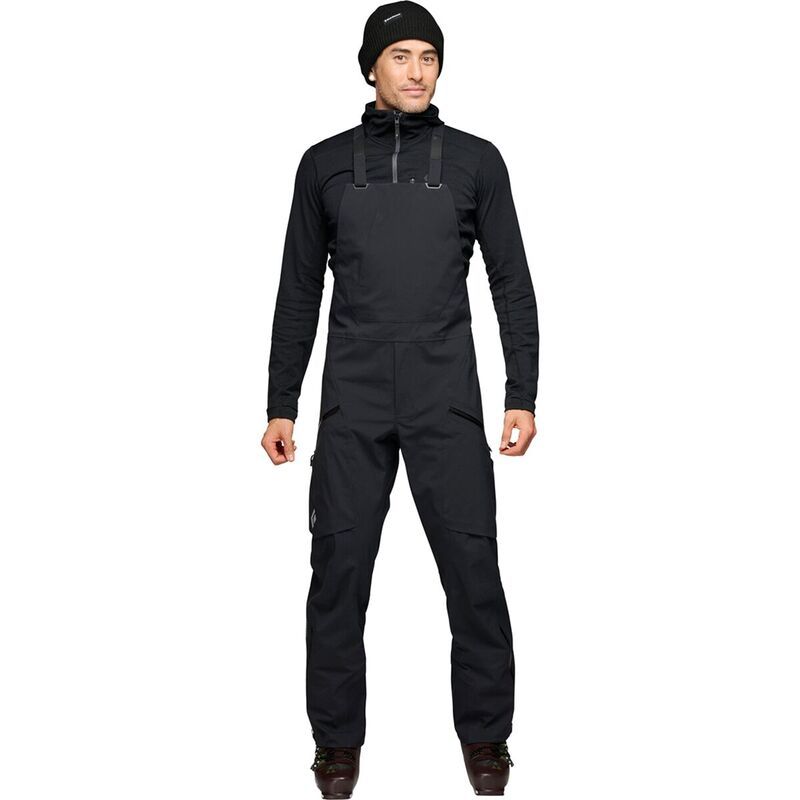 ブラックダイヤモンド メンズ ボトムス カジュアルパンツ Black Diamond Factor Bib Pant Mens Black ブラック