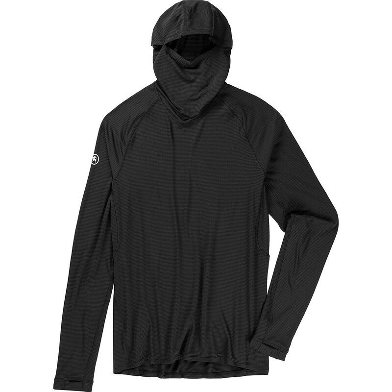 バックカントリー メンズ トップス Tシャツ Backcountry Pines Microgrid UltraLT Baselayer Balaclava Top Mens Black ブラック