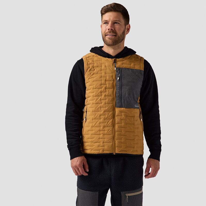 バックカントリー メンズ トップス ベスト Backcountry Peale Primaloft StitchFree Baffle Stretch Vest Mens Bistre