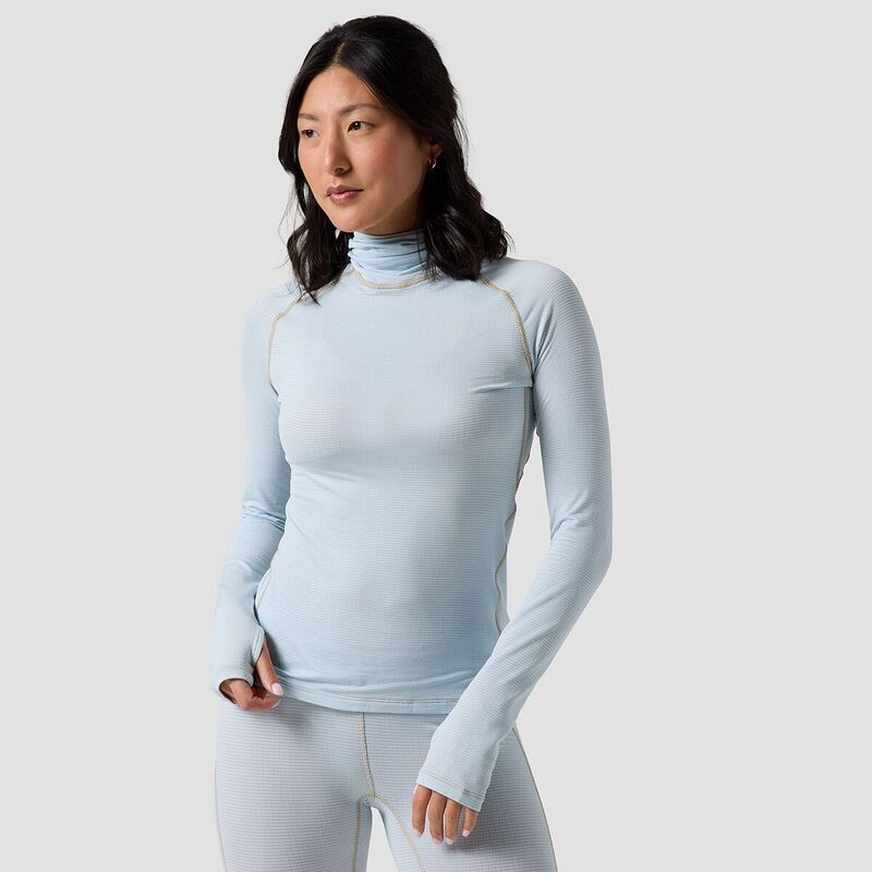 バックカントリー レディース トップス Tシャツ Backcountry Pines Microgrid UltraLt Baselayer Balaclava Top Womens Skyride