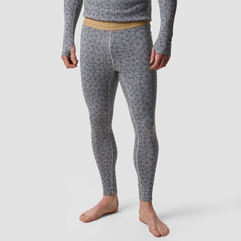バックカントリー メンズ ボトムス カジュアルパンツ Backcountry Cedars RWS Merino MidWt Baselayer Bottom Mens Goat Path Print