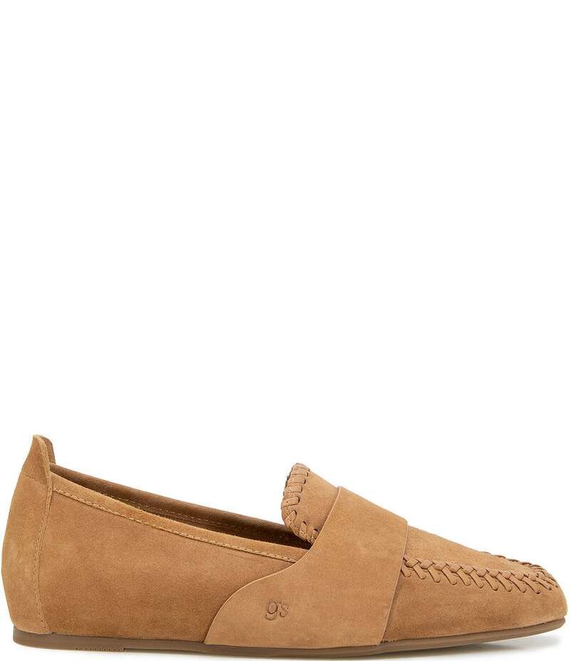 ジェントルソウルズ レディース シューズ パンプス スエード ローファー Gentle Souls Sandra Suede Loafers Camel キャメル