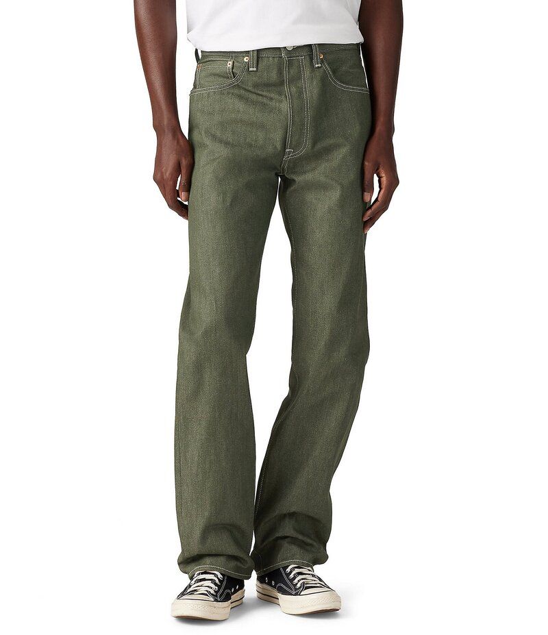 リーバイス メンズ ボトムス カジュアルパンツ デニム ジーンズ LevisR 501 Original Denim Jeans Green グリーン