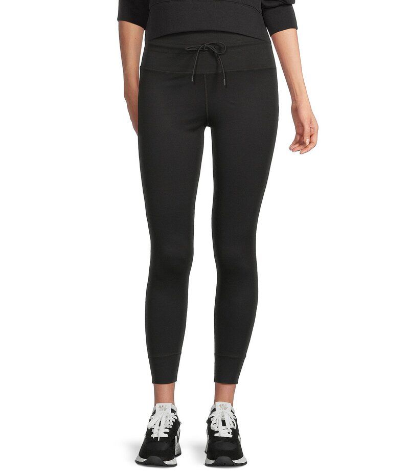 ジービー レディース ボトムス カジュアルパンツ レギンス GB Tie Waist Leggings Black ブラック