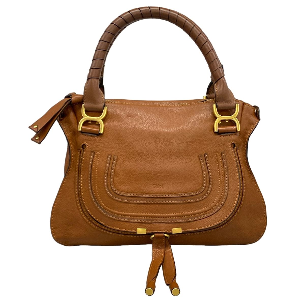 Chloe(クロエ) ハンドバッグ マーシーハンドバッグ S860161R-151 ブラウン レザー