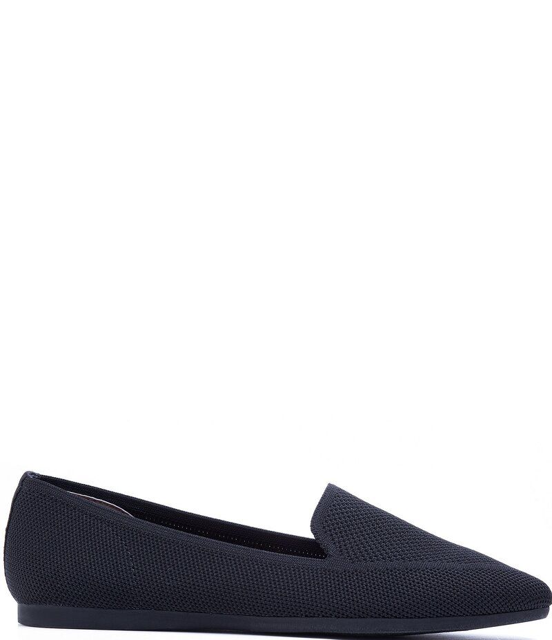 ミートゥー レディース シューズ パンプス ニット ローファー Me Too Alia Stretch Knit Loafers Black ブラック