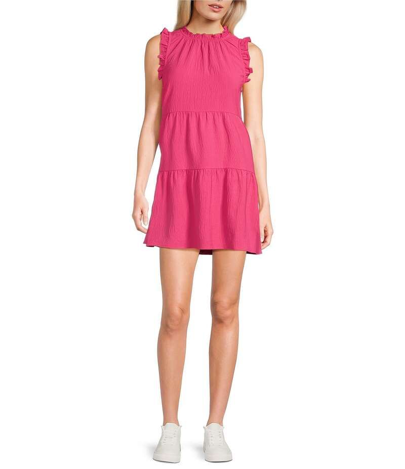 カッパーキー レディース トップス ワンピース Copper Key Airflow Babydoll Dress Pink ピンク
