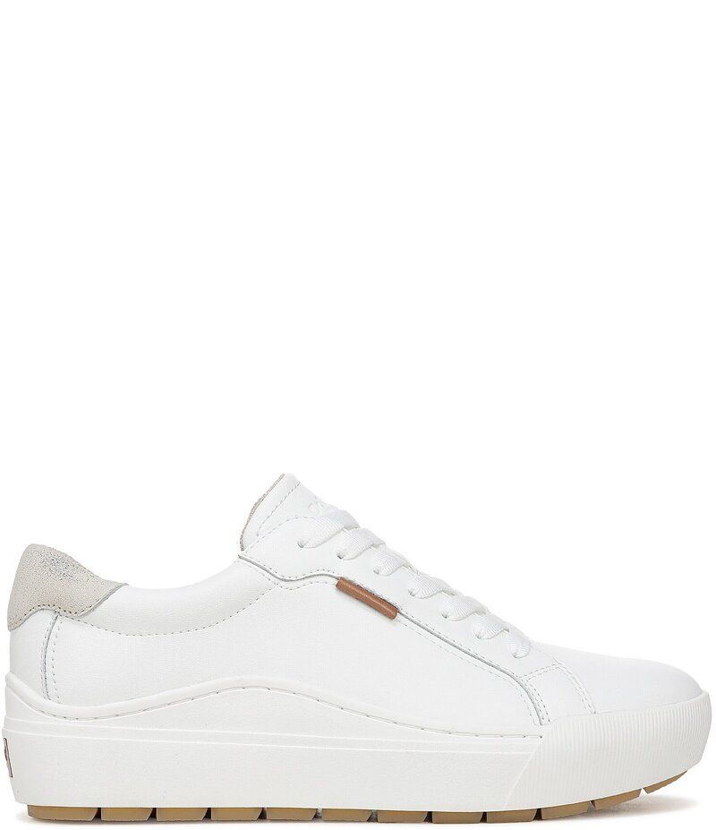 ドクター・ショール レディース シューズ スニーカー プラットフォーム レザー Dr Scholls Womens Take Time Leather Platform Sneakers White ホワイト 24,336円