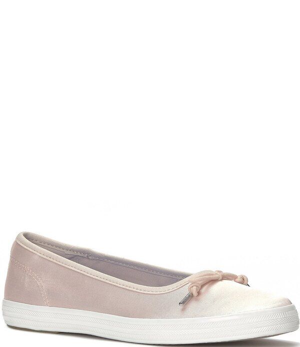 ケッズ レディース シューズ スニーカー ミニ サテン Keds Maisie Satin Mini Bow Ballet Sneakers Blush ブラッシュ