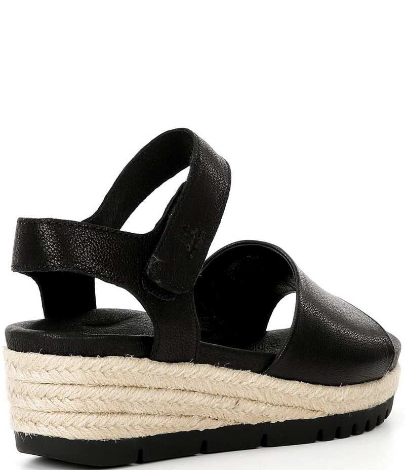 ジョセフセイベル レディース シューズ スリッポン・ローファー サンダル Josef Seibel Miranda 02 Wedge Sandals Black ブラック