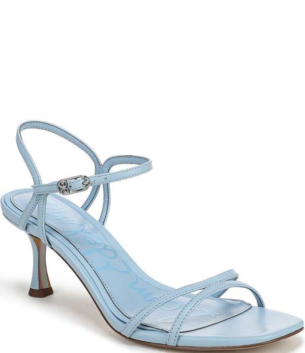 サムエデルマン レディース シューズ サンダル レザー Sam Edelman Presley Leather Strappy Dressandalspring Blue ブルー