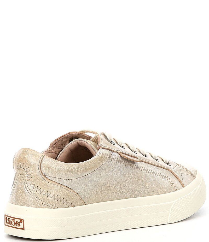 タオスフットウェア レディース シューズ スニーカー プラットフォーム レザー Taos Footwear Plim Soul Lux Leather Platform Sneakers Oyster