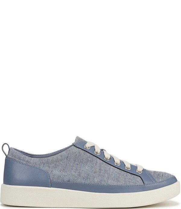 バイオニック レディース シューズ スニーカー カラーブロック レース Vionic Winny Canvas Colorblock Lace Up Sneakers Pacific Blue ブルー