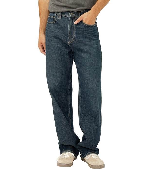 シルバー ジーンズ メンズ ボトムス デニムパンツ リラックスフィット ストレート Silver Jeans Co Biguy Relaxed Fit Straight Leg Jeans Tower