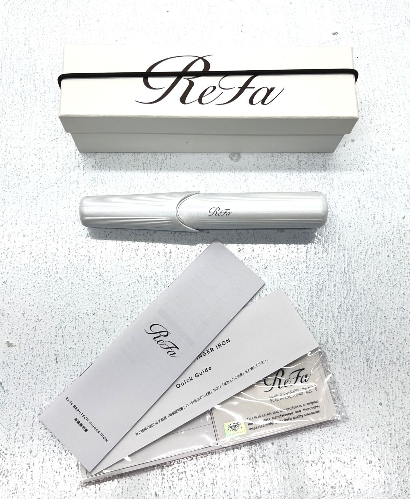 ［盛岡67-0089］Refa リファ ビューテック フィンガーアイロン【中古/60】