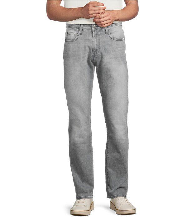 ダニエル クレミュ メンズ ボトムス デニムパンツ ジーンズ Cremieux Premium Denim Relaxed Straight Solid Stretch Jeans Light Grey グレー