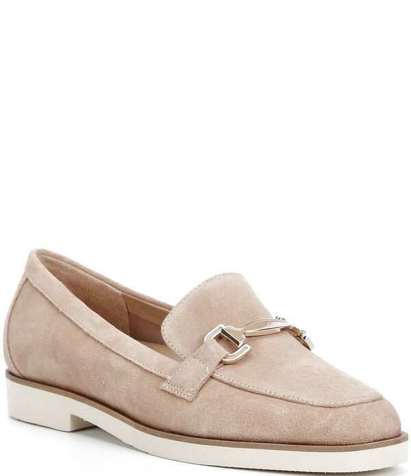 アレックスマリー レディース シューズ スリッポン・ローファー スエード Alex Marie Grant Suede Bit Buckle Loafers Dark Siera Tan タン