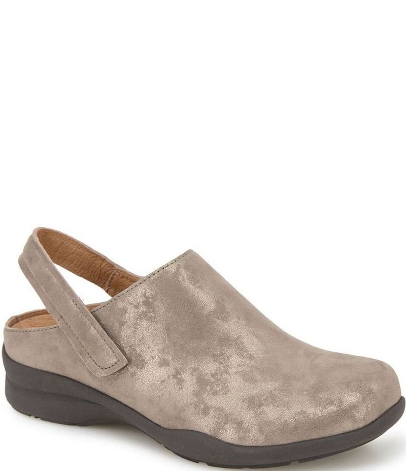ジャンブー レディース シューズ スリッポン・ローファー レザー Jambu Womens Tilda Leather Slingback Clogs Bronze