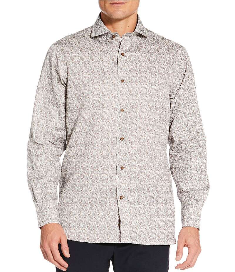 ダニエル クレミュ メンズ トップス シャツ Daniel Cremieux Signature Label The Highlands Collection Paisley Flannel Long Sleeve Woven Shirt Multi マルチカ